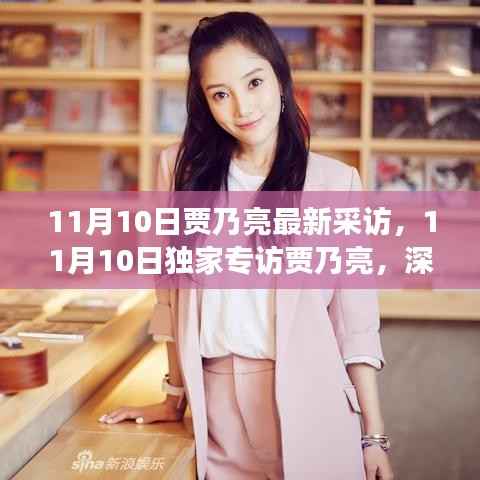 独家专访贾乃亮,深度解读成长历程与未来展望