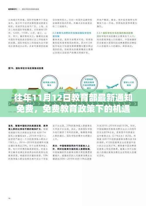 教育部免费教育政策下的机遇与挑战分析 —— 以近年11月12日最新通知为例