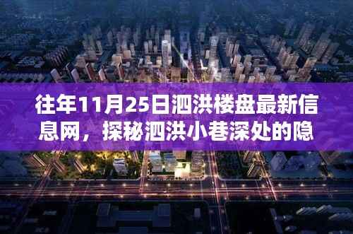 探秘泗洪小巷特色小店与最新楼盘信息,揭秘隐藏宝藏的独家资讯(泗洪楼盘最新情报)