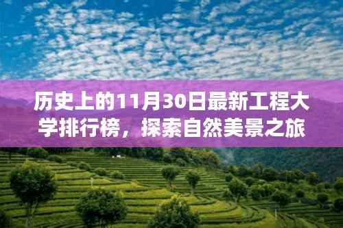 历史上的11月30日最新工程大学排行榜，启示与探索自然美景之旅