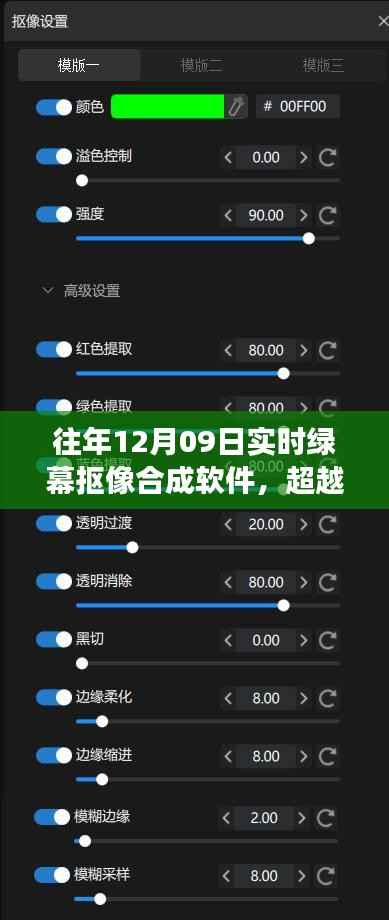 超越绿幕魔法,实时抠像合成软件开启无限创意之旅