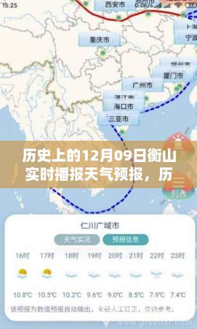 历史上的衡山12月09日天气预报实时播报概览与实时天气播报