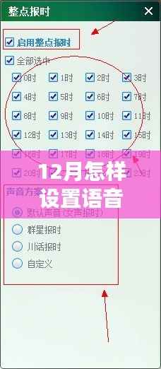 探秘语音报时特色小店,十二月温馨时光里的实时报时指南