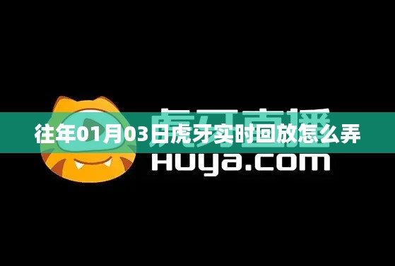 虎牙直播回放功能使用指南,轻松掌握实时回放技巧