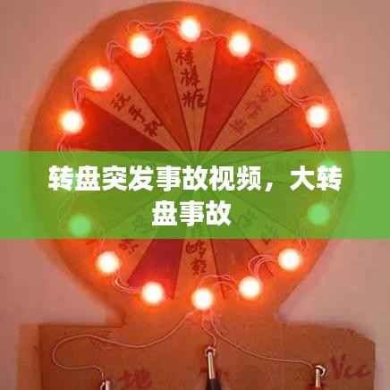 转盘突发事故视频，大转盘事故 
