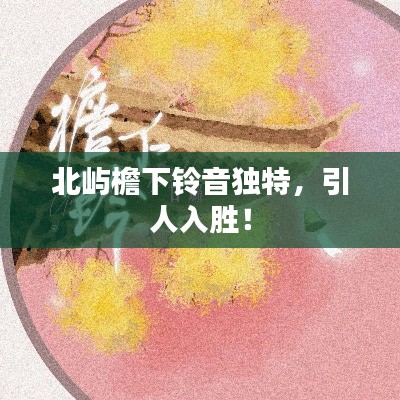 北屿檐下铃音独特,引人入胜!