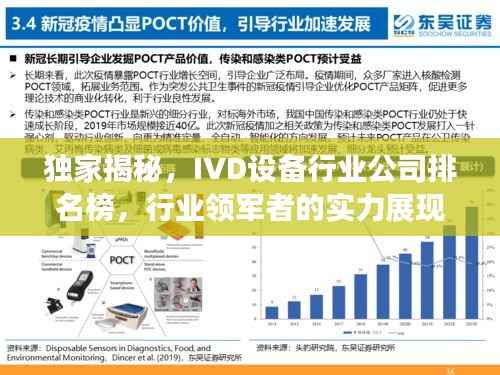 独家揭秘,IVD设备行业公司排名榜,行业领军者的实力展现!