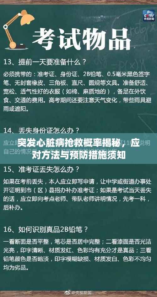 突发心脏病抢救概率揭秘,应对方法与预防措施须知