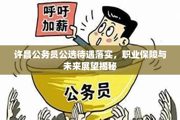 许昌公务员公选待遇落实，职业保障与未来展望揭秘
