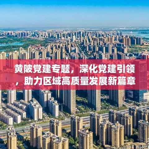 黄陂党建专题,深化党建引领,助力区域高质量发展新篇章
