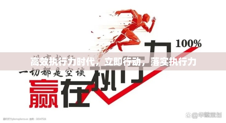 高效执行力时代,立即行动,落实执行力