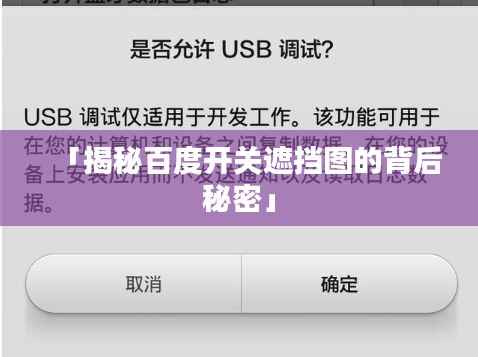 「揭秘百度开关遮挡图的背后秘密」